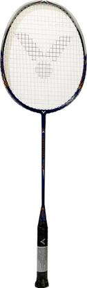 VICTOR Challenger CHA-7150 F Professional 3U G5 Strung Badminton Racket Blue Strung Badminton Racquet