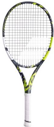 BABOLAT PURE AERO JUNIOR 26 Grey, Yellow, White Strung Tennis Racquet