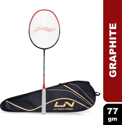 LI-NING AIR-FORCE 77 G2 Blue, Red Strung Badminton Racquet