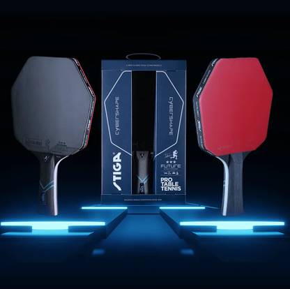 Stiga cybershape future Red Table Tennis Racquet