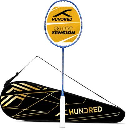 Hundred Rock Titan (5U) Blue Strung Badminton Racquet