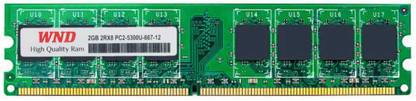 wnd 667HMz DDR2 2 GB PC (2GB DDR2 5300 DESKTOP RAM)