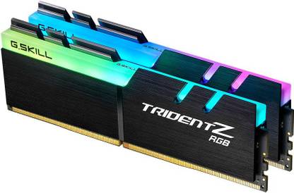G SKILL Trident Z RGB 32GB(2x16GB) DDR4-3600MHz CL18-22-22-42 1.35V Desktop Memory RAM DDR4 16 GB (Dual Channel) PC GAMING RAM (F4-3600C18D-32GTZR)