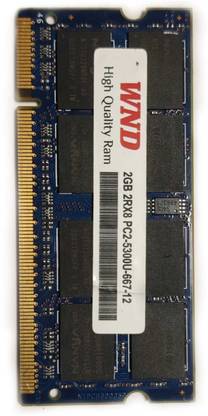 wnd 667 MHz DDR2 2 GB Laptop (2GB DDR2 5300U)