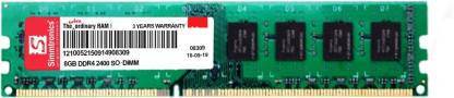 Simmtronics 2400 MHz DDR4 8 GB PC DDR4 RAM (8GB DDR4 2400 MHz RAM)
