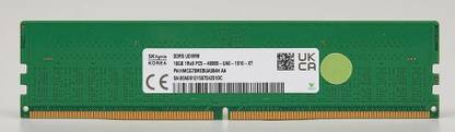 Sk Hynix 16GB DDR5 DIMM 4800B DDR5 16 GB (Single Channel) PC (HMCG78ME8UA084N AA)
