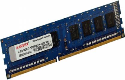 AARVEX AARVEX DDR-3 UDIMM (DESKTOP) DDR3 4 GB (Dual Channel) PC (DDR-3 UDIMM DESKTOP)