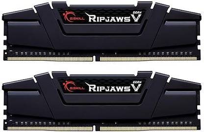 G.Skill Ripjaws V 2 X 8GB DDR4 16 GB (Dual Channel) PC DRAM (F4-3200C16S-8GVKB)  (Black)