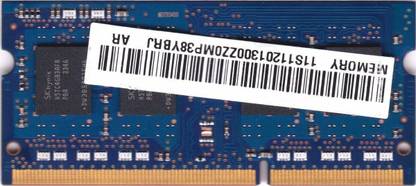 Hynix 12800 DDR3 4 GB Laptop (Hynx 4 GB DDR3 RAM For Laptop)