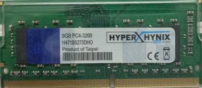 hyperhynix DDR4 DDR4 8 GB Laptop DDR4 RAM (8GB DDR4 3200 MHZ LAPTOP MEMORY RAM)