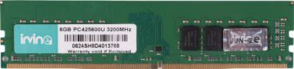 IRVINE 3200 DDR4 8 GB (Dual Channel) PC UDIMM (Desktop Ram)