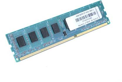 LAPCARE Desktop Ram 2017 DDR3 4 GB (Dual Channel) PC DDR 3 Ram (Lap4GB)