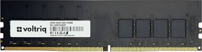 Voltriq UDIMM DDR4 32 GB (Dual Channel) PC SDRAM (DDR4 Desktop RAM, 2666MHz)