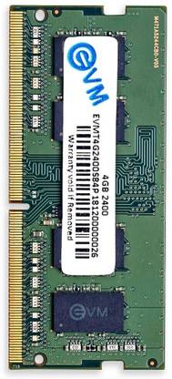 EVM 4GB DDR4 2400 DDR4 4 GB Laptop DDR4 (EVMT4G2400S84P)