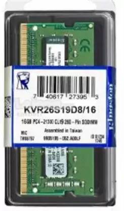 WD Dual Channel DDR4 16 GB (Dual Channel) Laptop (KVR32S22S8/16)