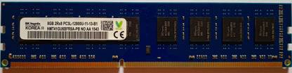 Sk Hynix Desktop RAM DDR3 8 GB (Single Channel) PC SDRAM (8GB DDR3 1600 MHz | Pin-240 | Volt- 1.35v | 2Rx8 Dual Rank | 16 Chip)