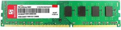 SIMMRTONICS 1600Mhz DDR3 4GB DESKTOP RAM DDR3 4 GB (Single Channel) PC (1600Mhz DDR3 4GB DESKTOP)
