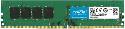 Crucial CB 2666 DDR4 4 GB (Single Channel) PC (CB4GU2666)