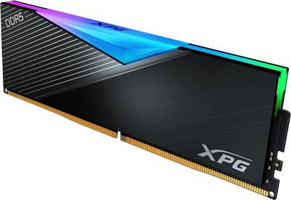XPG LANCER RGB DDR5 16 GB (Single Channel) PC SDRAM (16 GB 6000 MHz BLACK Desktop RAM)