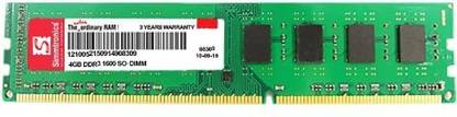 SIMMRTONICS DDR3 4GB 1600 DSKTP DDR3 4 GB (Single Channel) PC (DDR3 4GB 1600 DSKTP)