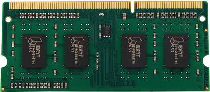 BRYT Standard DDR3 4 GB (Dual Channel) Laptop DRAM (RAM DDR3 SO DIMM | 1600MHz | 240 Pins | RAM Memory for Laptop)