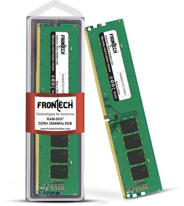 Frontech Standard DDR4 8 GB (Dual Channel) PC SD RAM (RAM-0037)