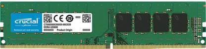 Crucial CT-2400 MHz DDR4 4 GB (Single Channel) PC SDRAM (CT4G4DFS824A)