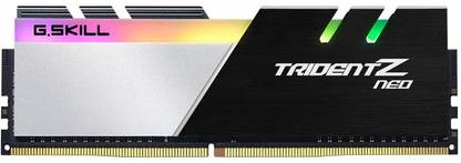G.Skill Trident DDR4 32 GB (Dual Channel) PC SDRAM (F4-3600C16D-32GTZNC - 2*16GB 3600 MHz Desktop RAM)