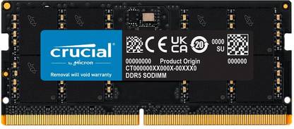 Crucial CT 4800 DDR5 8 GB (Dual Channel) Laptop DRAM (CT8G48C40S5)