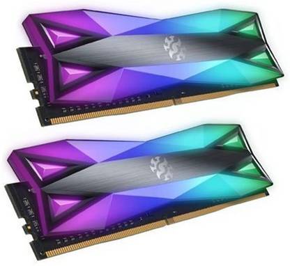 ADATA SPECTRIX D60G DDR4 16 GB (Single Channel) PC SDRAM (16 GB 3600 MHz AX4U360016G18I-ST60 Desktop RAM)
