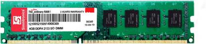 Simmtronics 2133 MHZ DDR4 4 GB PC (DESKTOP RAM)