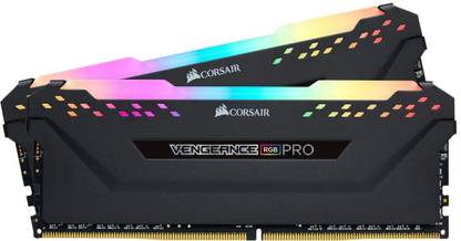 Corsair RGB DDR4 32 GB (Dual Channel) PC (16x2-32gb-3200mhz)