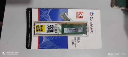 Pratap sales DDR3DTPC3 1066MHZ DDR3 2 GB (Single Channel) PC (CONSISTENT)