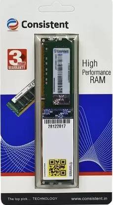 Consistent DDR2800MHz DDR2 2 GB (Dual Channel) PC (2GB DDR2 PC2-800)
