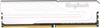KINGBANK Heatsink Gaming Memory DDR4-Silver Heatsink Series 3200MHz DDR4 8 GB (Single Channel) PC (DDR4 Silver Heatsink Series UDIMM)