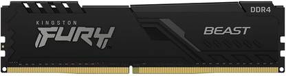 KINGSTON FURY Beast DDR4 16 GB PC 3200MHz CL16 Desktop RAM (KF432C16BB/16)