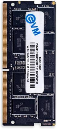EVM LAPTOP RAM DDR4 16 GB (Quad Channel) Laptop LAPTOP RAM (16GB DDR4 LAPTOP RAM)