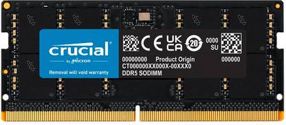Crucial CT 5600 DDR5 16 GB (Dual Channel) Laptop (CT16G56C46S5)