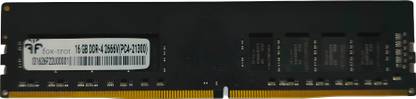 fox-trot 2666 V (PC4-21300) DDR4 16 GB (Single Channel) Laptop, PC DDR4 (DDR4 RAM 16GB Desktop RAM Memory)