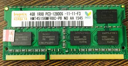 Hynix ddr3 DDR3 4 GB Laptop SDRAM (H15201504-25)