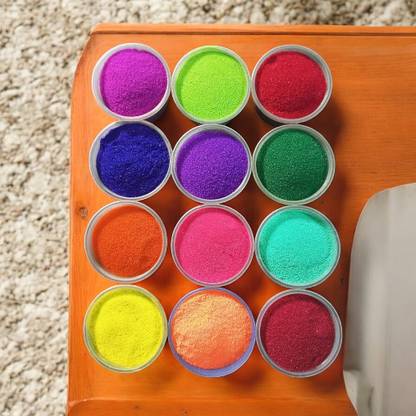 oramsa Pack of 12 Rangoli Powder