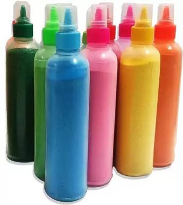 gofii Pack of 10 Rangoli Powder