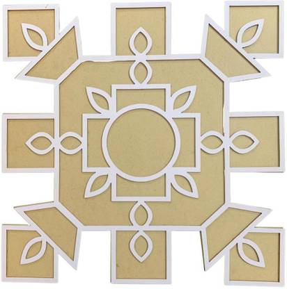 Dip Island Rangoli - Beautiful and Trendy Rangoli Designs for Your Home Rangoli Stencil