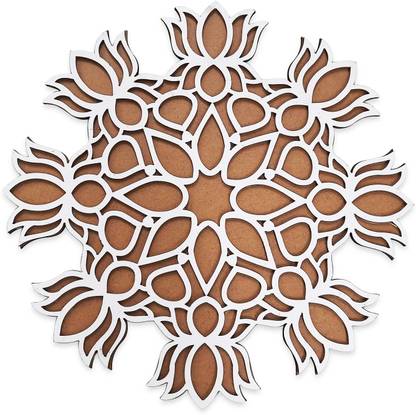 CW Crafts World CW-617 Rangoli Stencil