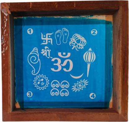 vensur High Clarity and easy-to-use Daily Lakshmi Rangoli for prosperity, Size 5"/5" Rangoli Stencil