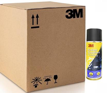 3M Rodent Repellent Coating,Rat Repellent Spray,Easy-to-Spray(250g Each, Pack of 9) Live Trap