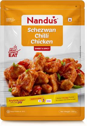 Nandus Szechwan Chili Chicken 300G Szechuan Chilli Chicken