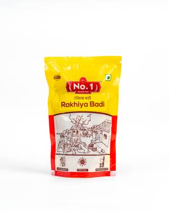 SFS NO.1 MOOD FOR FOOD No.1 Special Rakhiya Badi 130 gram (Pack of 4) Veg Nuggets