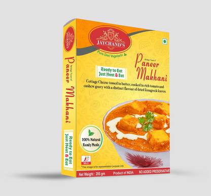jaychand's by Jaychand's Jaychand'd Paneer Makhni, 100% Veg, 285g 285 g