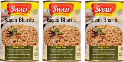 SWAD Ready to Eat Baingan Bhartha | Instant Mix Vegetarian with No Added Preservative 1350 g